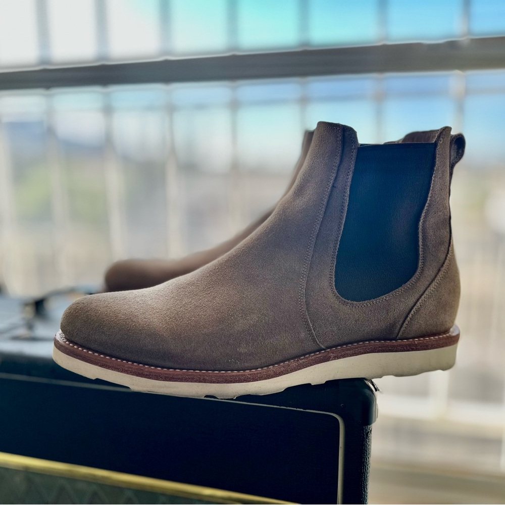 Tecovas Tan Chelsea Boots